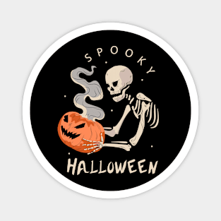 spooky halloween Magnet